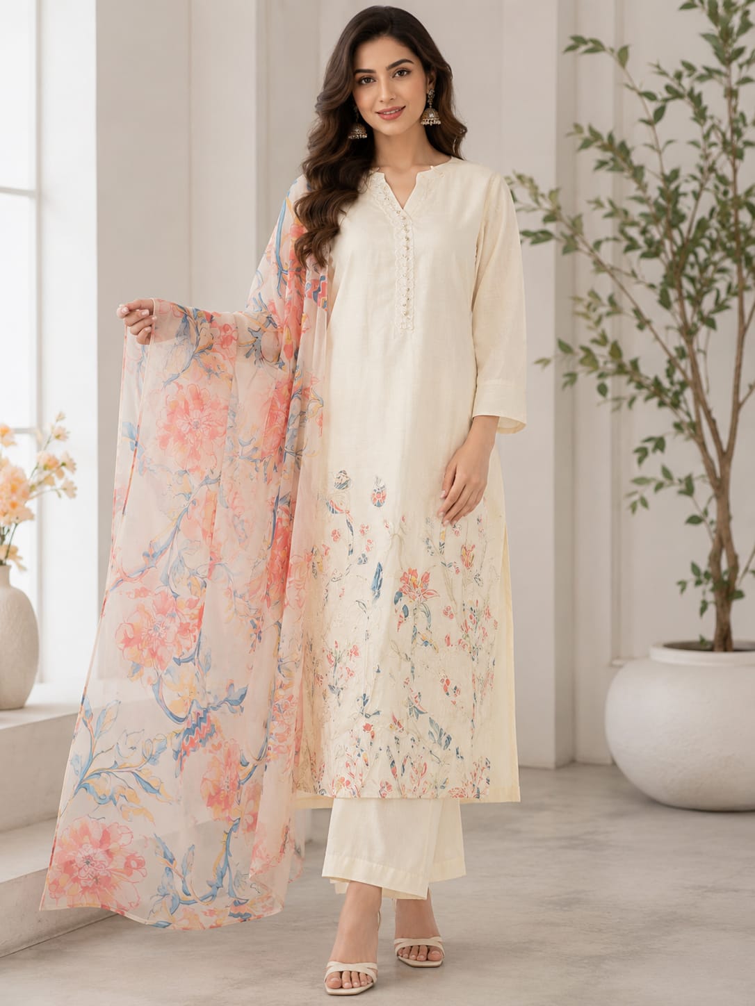 Women's Embroidered Kurta Set with Dupatta | Premium Ethnic Wear | Casual & Festive (Copy) (Copy) (Copy) (Copy) (Copy) (Copy)